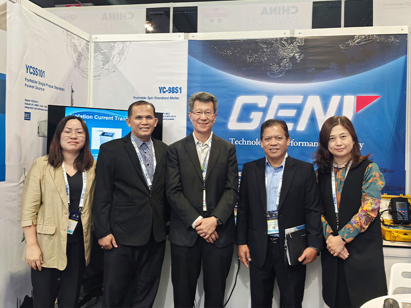 GENY International Concludes Enlit Asia 2024 with Strong Customer Engagement GENY International team photo with customers during Enlit Asia 2024