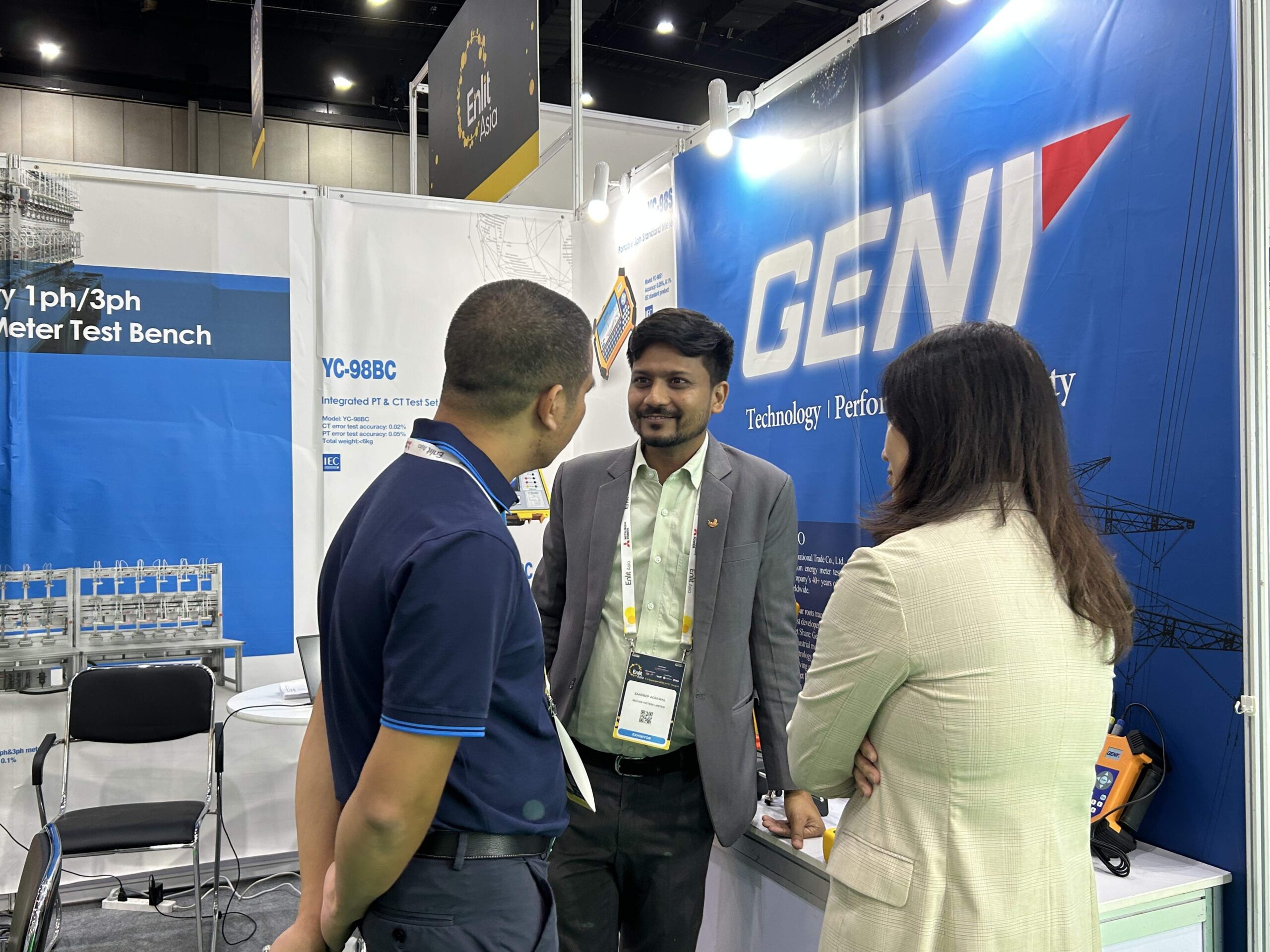 GENY International Customer Discussion at Enlit Asia 2025