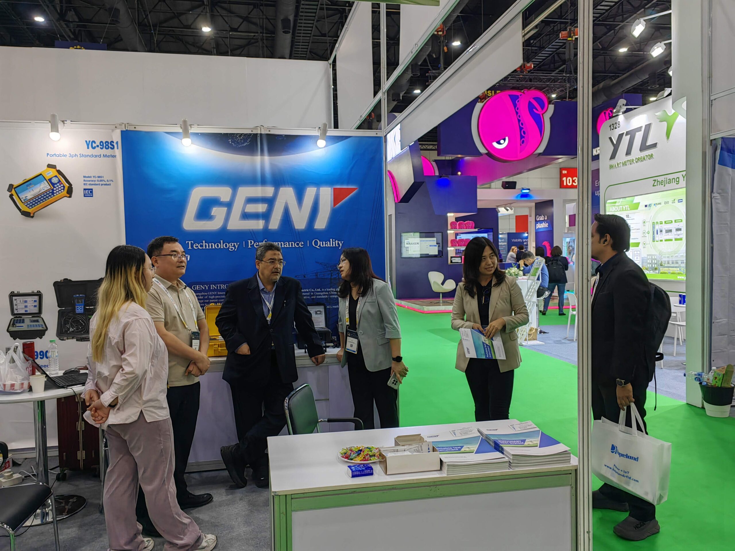 GENY International Customer Discussion at Enlit Asia 2025