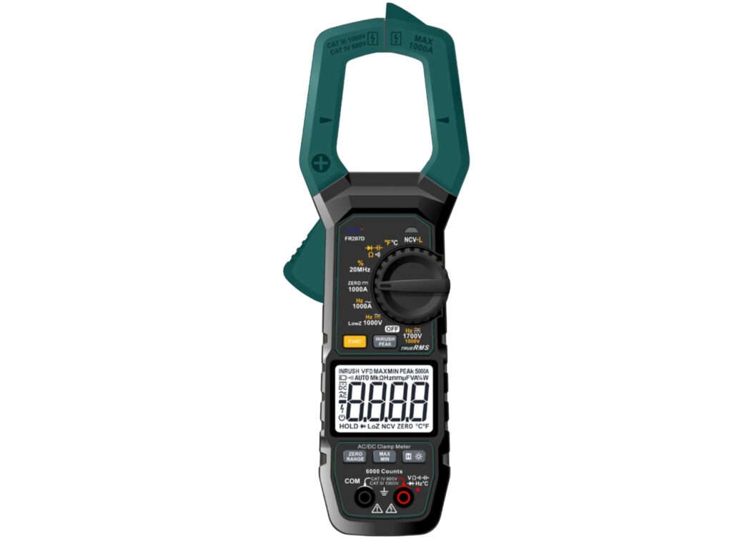 FR207 Series Clamp Digital Multimeter