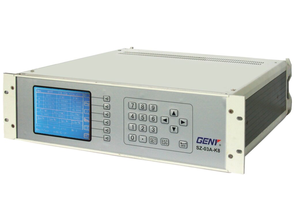 SZ-03A-K6 / SZ-03A-K8 Three Phase Standard Meter