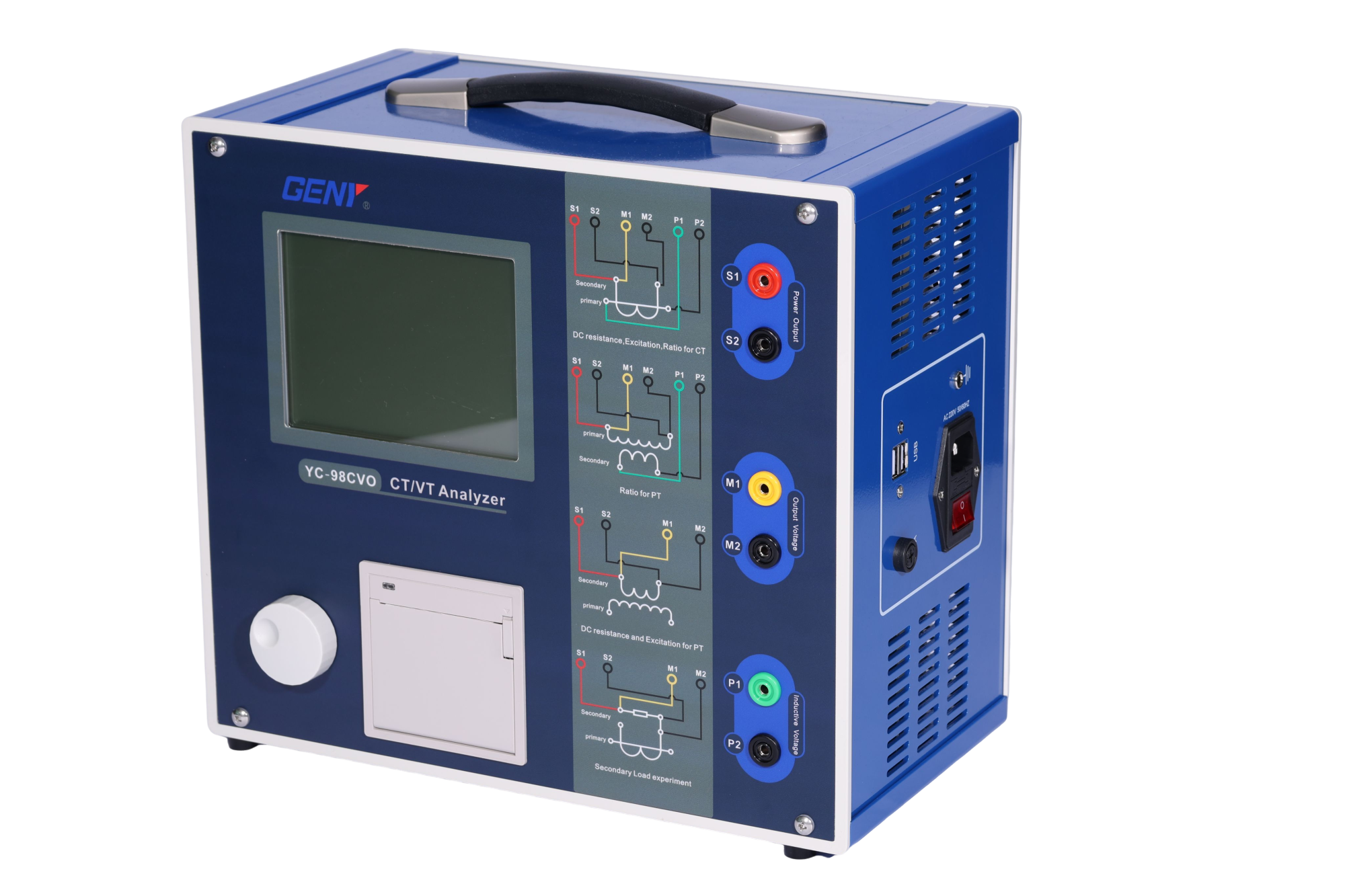 YC-98CVO CT/VT Analyzer